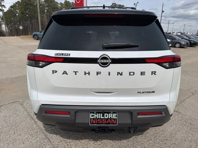 2026 Nissan Pathfinder Platinum